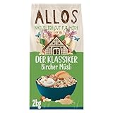 Allos Der Klassiker Bircher Müsli | Müsli ohne Zucker | Bio Müsli | Früchte Müsli |...