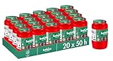 Bolsius Grablicht - Rot - 20 Stk. - Länge Brenndauer 2 Tage - Trauerkerze & Gedenkstätte...