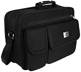 EAAKIE Tasche Arbeitstasche Umhängetasche Flugbegleiter Herrentasche Schwarz...