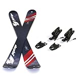 F2 Snowblades Silberpfeil 99cm Set mit Sicherheitsbindung Fun Ski Kurzski