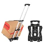 40kg / 88lbs Transportkarren Handwagen, Leichtgewichtiger kompakter und langlebiger...