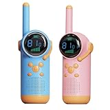 Ieytse Wiederaufladbares 8-Kanal-Walkie Talkie Für Kinder Mit LCD, VOX Und Taschenlampe -...