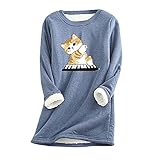 YUNGE Weihnachtspullover für Damen, Weihnachten, Pullover, Weihnachten, Feo-Sweatshirts,...