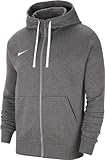 Nike Herren M Nk Flc Park20 Fz Hoodie Und Reißverschluss -Sweatshirt, Charcoal...