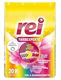 Rei Fein- und Colorwaschmittel für 20 Wäschen, Farbschutz und Anti-Aging-Enzym,...