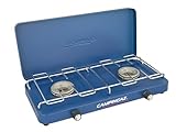 Campingaz kompakter Outdoor-/Tisch-/Gas-/Campingkocher Base Camp, 2 flammig, mit Deckel,...