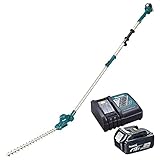 Makita DUN461WRT 18 V Li-Ion LXT 46 cm Stab-Heckenschere komplett mit 1 x 5,0 Ah Akku und...