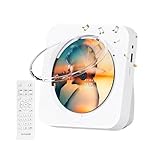CD Player,Tragbarer Bluetooth-CD-Spieler,Eingebaute HiFi-Lautsprecher mit...