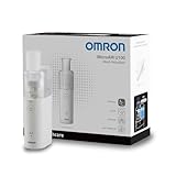 OMRON MicroAir U100 Inhalationsgerät - Geräuschloser, elektrischer Inhalator für zu...