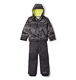 Columbia Buga Set Schneeanzug Baby Jungen, Tectonic, schwarz, 12-18