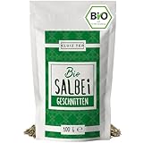 Bio Salbeitee lose - 100 Gramm I Premium Salbei getrocknet und geschnitten I Sage Tea lose...