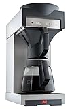 Melitta 20348 Filterkaffeemaschine mit Glaskanne, 1,8 l, Warmhalteplatte, 17M,...