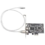 VBESTLIFE PCIE Firewire Karte, IEEE 1394 PCI Express Controller, 1394a Firewire 800...