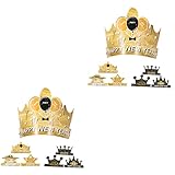 Artibetter 24 Sets Papier Neujahrshut Krippendeko Kinderhüte Schwarzes Stirnband Kreative...