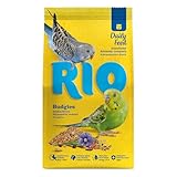 RIO Budgries | 1 kg | Alleinfuttermittel für Wellensittiche | Enthält gesunde...