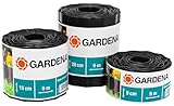 Gardena Beeteinfassung 9 cm hoch: Ideale Beet-Eingrenzung, auch für Rasenkanten, 9 m,...