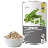 Bio Erbsen Protein Pulver (300 g), 80% pflanzliches Protein, vegane Proteinquelle, reich...