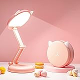 One Fire Schreibtischlampe Kinder, 9 Helligkeit Kawaii Schreibtischlampe Mädchen...