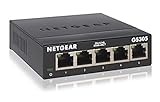 NETGEAR GS305 LAN Switch 5 Port Netzwerk Switch (Plug-and-Play Gigabit Switch...