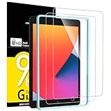 NEW'C 2 Stück, Schutzfolie für iPad 9 (2021)/ iPad 8 (2020)/ iPad 7 (2019) [10,2 Zoll,...