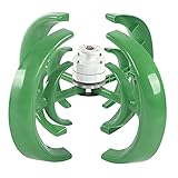 Walfront 1200W Windkraftanlagen Windkraftgenerator Grüne Laterne geformte...