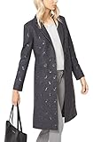 Michael Michael Kors Paisley-Mantel aus bestickter Wolle, Derby, Derby, 34