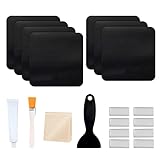 Cyhamse 19-teiliges Trampolin-Patch-Reparaturset Quadratisches Befestigungsset...