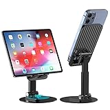 Wurycia Handy Ständer, [Drehbarer 360° ] Faltbarer Verstellbare Multi-Winkel...