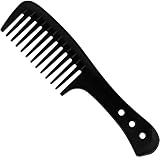 Sularpek Kamm für Locken, Kamm Breite Zinken, Kamm Antistatisch, Premium Grobzinkiger...