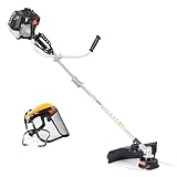 Wiltec 3in1 Benzin Multitool 1,9 kW Gartengerät mit Rasentrimmer, Freischneider und...