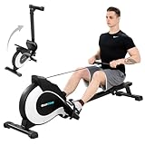 GEARSTONE Faltbarer Rudergerät, hochwertiger magnetischer, einstellbare Widerstände,...