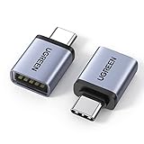 UGREEN Adapter USB C auf USB (2 Stück) 10Gbps USB C Adapter auf USB 3.2 Buchse Handy OTG...