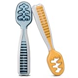 NumNum Lernlöffel für Baby 2er-Set, Silikon, Phase 1 + 2 beste Löffel empfohlen von...
