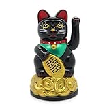 Starlet24 winkende Glückskatze Winkekatze Lucky Cat Maneki-Neko Katze...