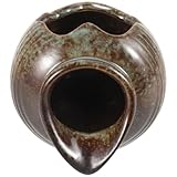 Angoily Keramik Springbrunnen Klein für Garten und Terrasse Wasserfreundlicher Outdoor...