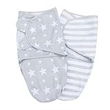 Lilly and Ben® Pucksack 2er Set I Baumwoll-Puckdecke in S/M (0-3 Monate) oder L (3-5...