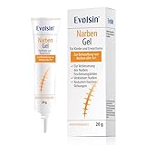 Evolsin® Narbengel für Kinder & Erwachsene – Narbensalbe reduziert die Sichtbarkeit...