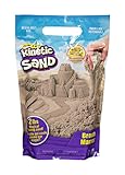 Kinetic Sand Beutel naturbraun, 907 g - magischer Indoor-Spielsand aus Schweden, ab 3...