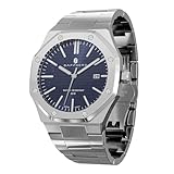 SAPPHERO Uhren Herren 30M wasserdichte Armbanduhr Herren Edelstahl/Lederarmband Armband...