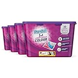 Amazon-Marke: Presto! Colour Wäschekapseln 3-in-1, Frisch, 80 Waschgänge (4...
