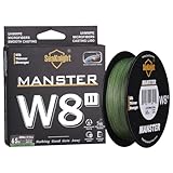 SeaKnight W8 II 8 Fach Angelschnur Geflochten Salzwasser 150M/300M/500M PE...