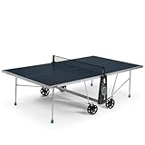 CORNILLEAU 100X Outdoor Tischtennisplatte - Klappbar - Wetterfest - 4 mm...