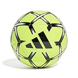 adidas Unisex Starlancer Club Ball, Lucid Lemon/Black, 5