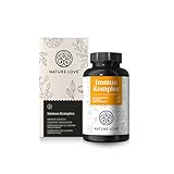 NATURE LOVE® Immun Komplex - 120 Kapseln - mit Echinacea-Extrakt, Vitamin C &...