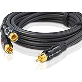 OEHLBACH BOOOM 300 - Subwoofer Y-Cinch-Kabel (2 x Cinch auf 1 x Cinch) -...