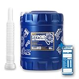 10L MANNOL Hypoid Getriebeoel 80W-90 API GL 4/GL 5 LS + Auslaufschlauch