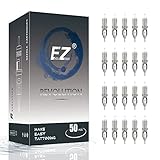 EZ Tattoo Nadeln Set - 50 Stück #10 Gemischt (3RL 5RL 7RL 9RL 11RL) Bugpin Round Liner...