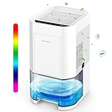 Luftentfeuchter elektrisch,1200ml Raumentfeuchter für zuhause leise,klein...