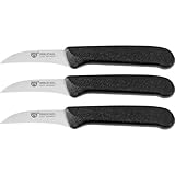 GRÄWE Obstmesser, 3er Set, Gemüsemesser, kleines Küchenmesser-Set, Schälmesser,...