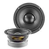 Fenton WPP13 - Einbaulautsprecher HiFi Tieftöner Bass Lautsprecher, 13cm, PP-Membran...